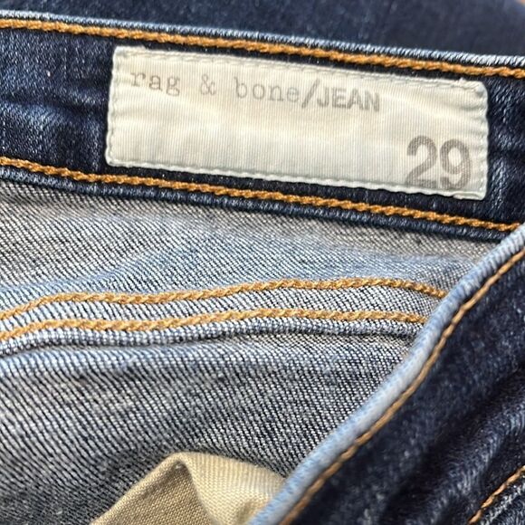 rag & bone Women's High Rise Skinny Jeans in Heritage - Picture 6 of 6